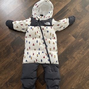 North Face snow suit